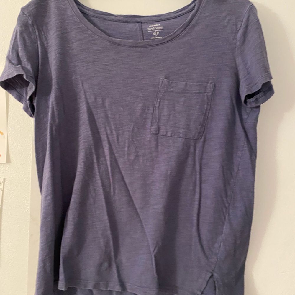 Old Navy Blue Pocket Shirt